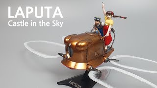 LAPUTA Castle In The Sky FLAPTTER 120 Scale Model20 [upl. by Paolo3]