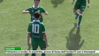 Primavera e Under15 sconfitte prova di forza dellUnder15 con il Monopoli [upl. by Francis967]