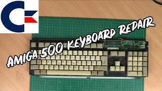 Amiga 500 Keyboard repair [upl. by Artinak]