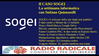 Il caso Sogei la settimana informatica con Stefano Quintarelli [upl. by Ignatius916]