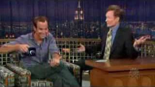 Conan OBrien  Will Arnett Air Guitar [upl. by Enyleve794]