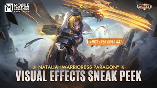 New Collector Skin  Natalia quotWarrioress Paragonquot  Mobile Legends Bang Bang [upl. by Krauss]