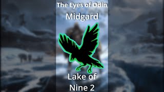 God of War Ragnarok  The Eyes of Odin  3048 Lake of Nine Midgard [upl. by Nsaj]