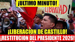 EN VIVO MARCHA DE LIMA SE SALE DE CONTROL POR LA LIBERACION y RESTITUCION DEL PRESI PEDRO CASTILLO [upl. by Cavanaugh772]