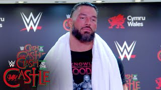 Reigns wishes Cardiff had acknowledged him Clash at the Conference Press Conference Sept 3 2022 [upl. by Arodnahs374]