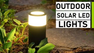 Top 10 Best Outdoor Solar LED Lights [upl. by Dodie]