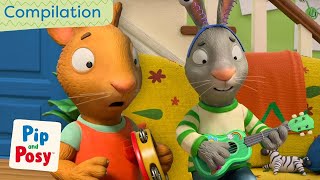 Music Lessons With Pip and Posy pipandposy  Compilation [upl. by Flosi]