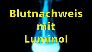 Blutnachweis mit Luminol  Schulexperimente [upl. by Ayal503]