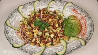 Wie man einen frischen Wald Pilz Ceviche Cocktail zubereiten kann vegetarisches veganes Rezept [upl. by Amabelle9]