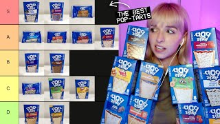 TRYING EVERY POPTART FLAVOR tier list [upl. by Gwenora506]