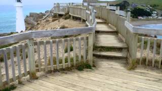 Castle Point Lighthouse Wairarapa New Zealand [upl. by Anassor]