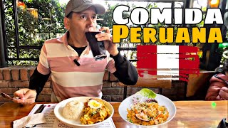 Probando la mejor GASTRONOMÍA Peruana 🇵🇪 [upl. by Ellasal]