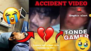 GYAN BHAI LOST HIS LEG 😭 GYAN GAMING CAR ACCIDENT FOOTAGE [upl. by Caitlin]