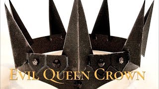 How to make an Evil Queen Crown [upl. by Ainesej784]