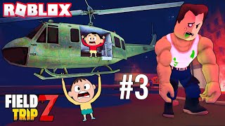 HELICOPTER ENDING  Field Trip Z In ROBLOX  Khaleel and Motu Gameplay [upl. by Pammie]