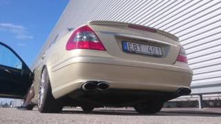 E420 CDI w DPF delete and muffler delete  exhaust sound [upl. by Nord127]