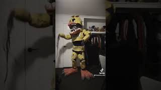 Makeshift creations fnaf witheredchica fivenightsatfreddys chica fnafcosplay [upl. by Ansley]