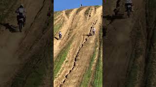 Carnegie Drag Hill Spud VS Jimbo carnegie hillclimb dirtbike [upl. by Ytitsahc]