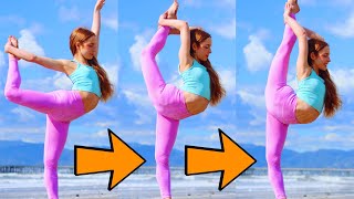 How to do a Needle  Scorpion Stretches for Flexibility [upl. by Annahsit881]