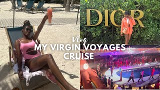 My very first cruise was ADULTS ONLY with Virgin Voyages on the Valiant Lady  PreciousJones [upl. by Atirabrab]