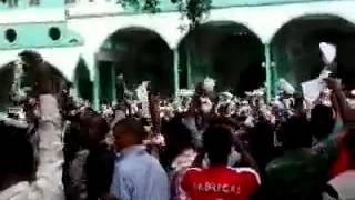 Ethiopian Muslims peaceful protest at Anwar Masjid Addis Ababa  No1 [upl. by Durwin]