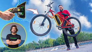 I Bought MS Dhoni Wali Electric Cycle in Real Life [upl. by Secnarf]