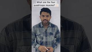 What are the four quadriceps muscles 💪🏻physicaleducationwithrahulsir physicaleducation [upl. by Hillari]