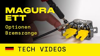 MAGURA EASY TUBE Technology Anschlüsse Bremszange herstellen [upl. by Leggett]