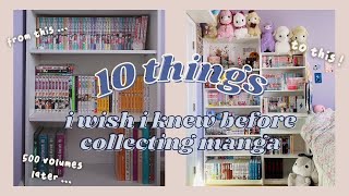 10 things i wish i knew before collecting manga  manga guide pt 1 [upl. by Lafleur]