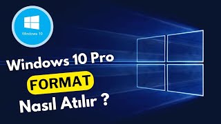 Windows 10 FORMAT ATMA  Nasıl Format Atılır  2023 [upl. by Noiramaj]