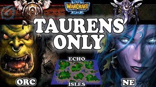 Grubby  Warcraft 3 TFT  129 LIVE  ORC v NE on Echo Isles  Taurens Only [upl. by Ail147]