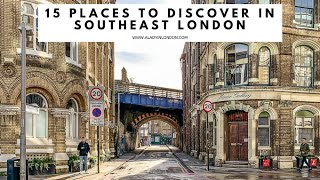 15 PLACES TO DISCOVER IN SOUTHEAST LONDON  Borough Market  South Bank  Greenwich  Peckham [upl. by Neyud]