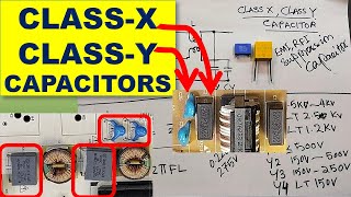 416 ClassX ClassY Rated Capacitors Safety Capacitor Explained [upl. by Mundy]