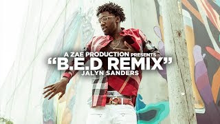 Jalyn Sanders  BED Remix Official Music Video Shot By AZaeProduction [upl. by Stier11]