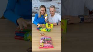 Our couple played on fake or real candies using two hits of ball 🏀😎 [upl. by Wicks]