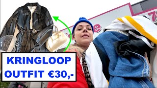 KERSTPAKKET maken met KRINGLOOP SPULLEN voor €30 [upl. by Rona584]