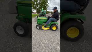 JOHN DEERE LX280 W42quot MOWING DECK LOT 4032 OCTOBER 2024 AUCTION [upl. by Rednaskela320]