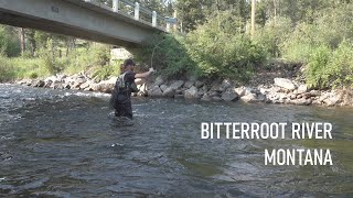 BITTERROOT RIVER  MONTANA  NYMPHING TIPS [upl. by Richmal]