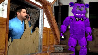 FNAF ANIMATRONICS ON A SHIP Gmod Hide and Seek [upl. by Ydnyl]