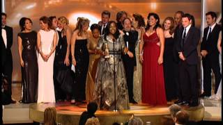 Golden Globes 2007 Greys Anatomy Best TV Drama [upl. by Mauro]