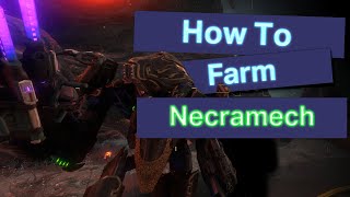 OUTDATED WARFRAME  How To Build a Necramech  Step by Step How to FARM Your ENTIRE VOIDRIG [upl. by Letisha]