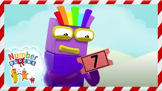 Christmas Advent Calendar  Seven  Numberblocks Christmas 2022 Countdown [upl. by Lozar161]