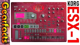 Korg Electribe ESX1 sampler sequencer POWerful effects and sequencing [upl. by Eulalee]