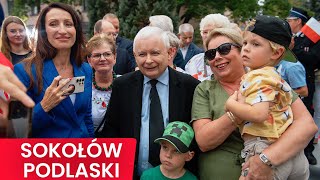 J Kaczyński  Spotkanie w Sokołowie Podlaskim [upl. by Rothwell]