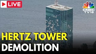 WATCH LIVE Hertz Towers Demolition  Hertz Tower in Lake Charles Demolition  Louisiana  N18G [upl. by Court]