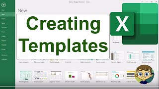 Creating Your Own Excel Templates [upl. by Vittoria]