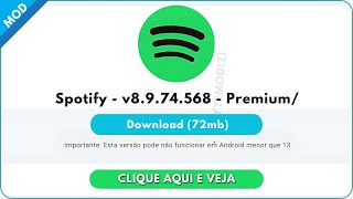 SAIU SPOTIFY PREMIUM PARA ANDROID ATUALIZAÇÃO DE SETEMBRO NOVA ATUALIZAÇÃO  ANÁLISE REVIEW [upl. by Jaehne939]