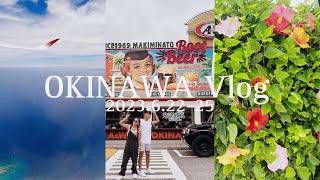 《OKINAWA Vlog》Day1🌴初の沖縄🌺はしゃぎまくりの1日！ [upl. by Nimaynib]