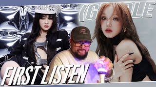 GIDLE 2 Album First Listen  VISION MINNIE DRIVING ME CRAZY 🧎🏽‍♂️ [upl. by Aridatha871]