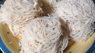 String HoppersIdyappa with Rice Flour Using Stand Mixer SRI LANKAN [upl. by Adniuqal]